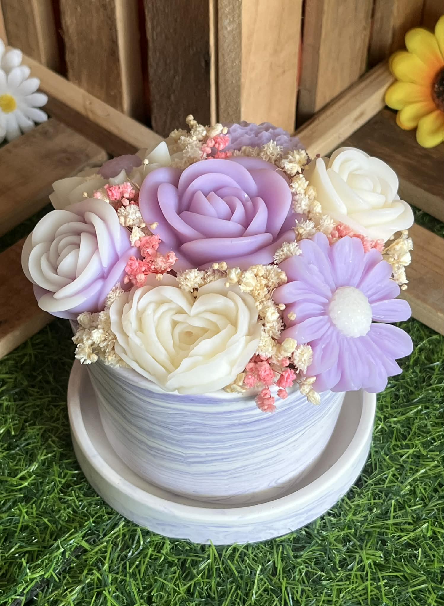 Gros bouquet mauve 2