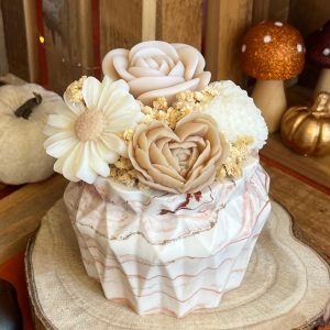 Moyen bouquet marron